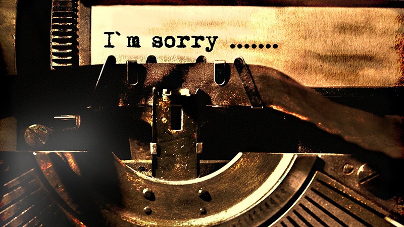 Kata-Kata Minta Maaf atas Kesalahan Selama Ini - Mesin Tik