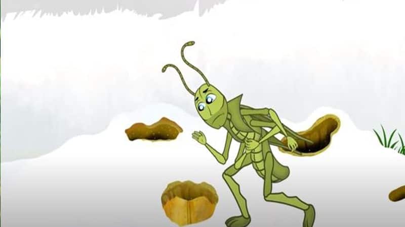 Cerita Semut dan Belalang - Belalang Kelaparan