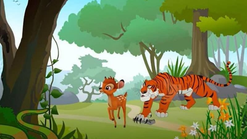 Cerita Kancil dan Harimau - Kancil dan Harimau