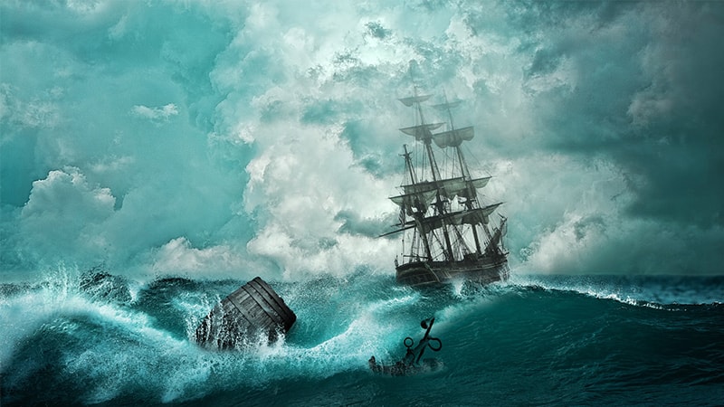 Kisah Nabi Nuh As Lengkap - Kapal di Tengah Badai