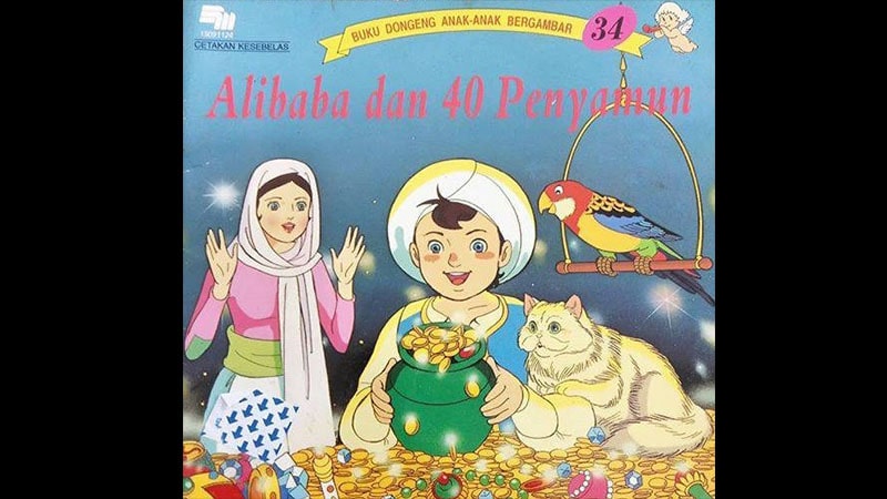 Kisah Ali Baba dan 40 Pencuri - Buku Cerita