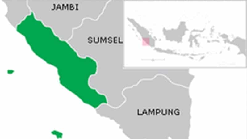 Peta Bengkulu