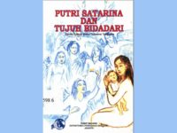 Cerita Rakyat Putri Satarina dan Tujuh Bidadari - Sampul Buku
