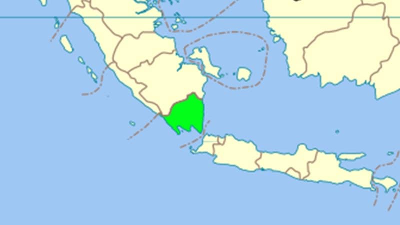 Peta Lampung