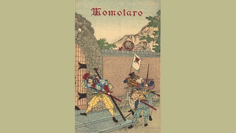 Cerita Momotaro - Sampul Buku