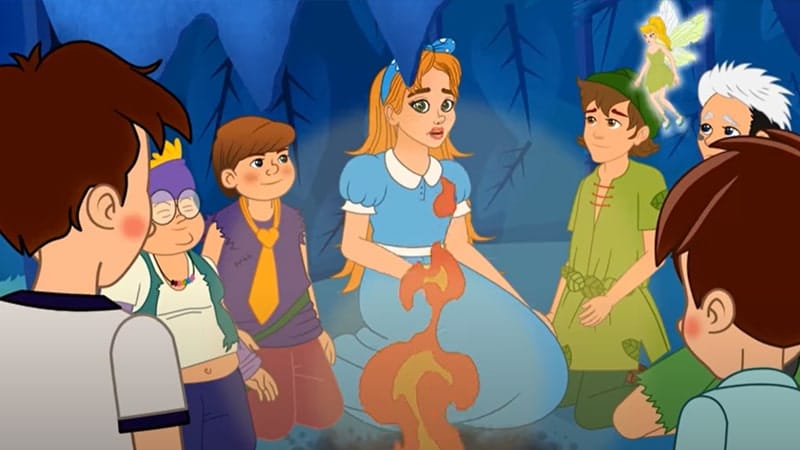 Peter Pan dan Kapten Hook - Menceritakan Dongeng