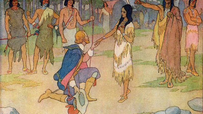 Cerita Dongeng Pocahontas - John Smith dan Pocahontas